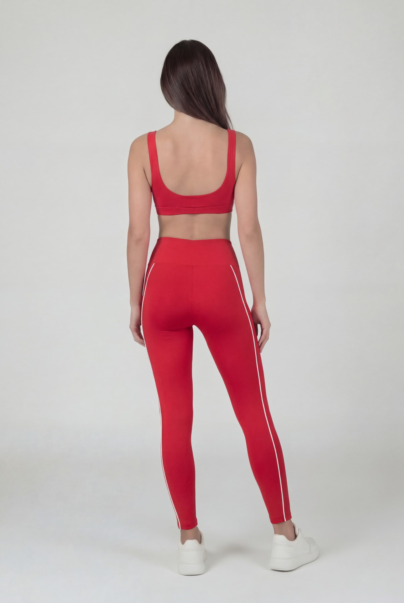 Bubbly bra back full red