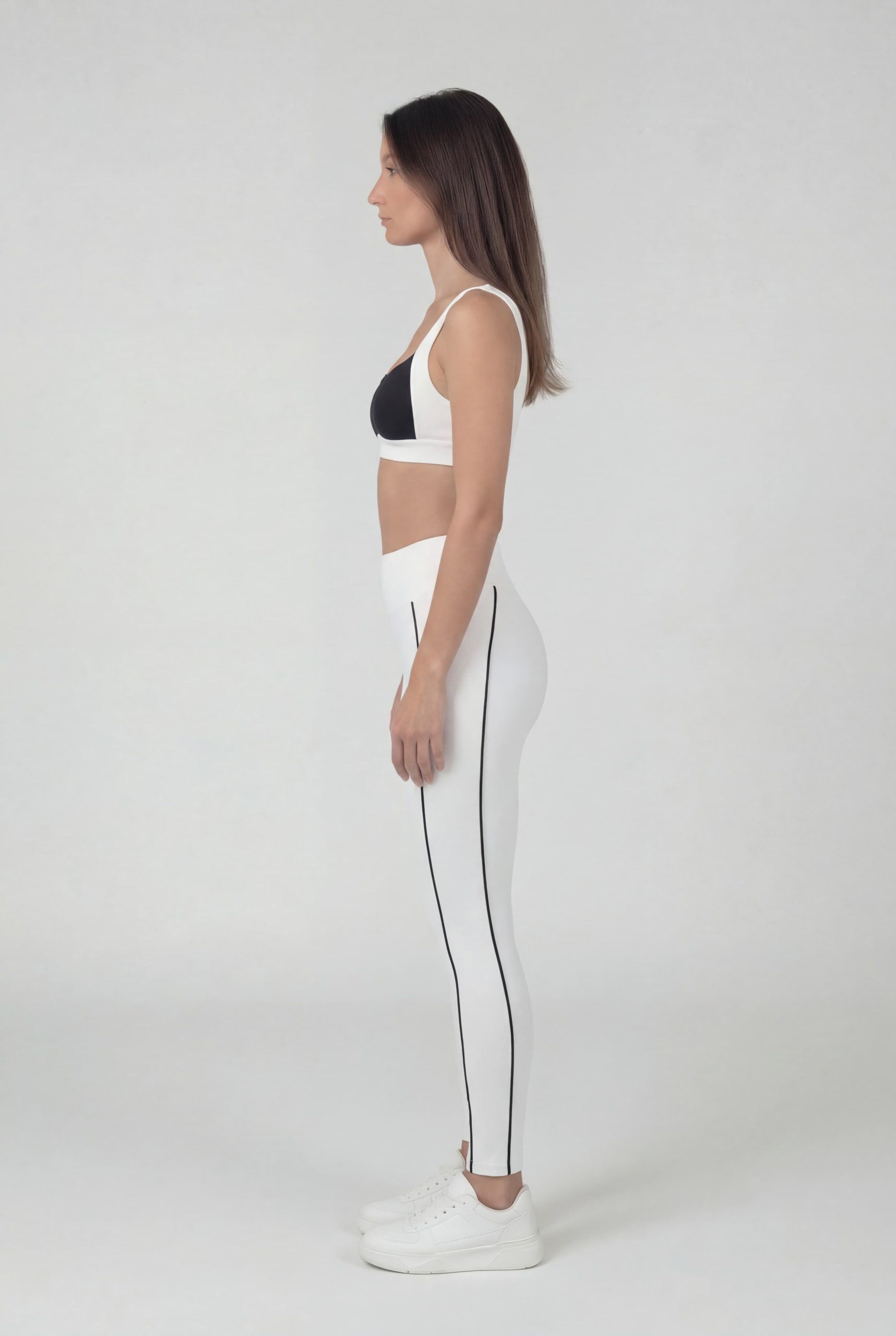 Bubbly bra side white