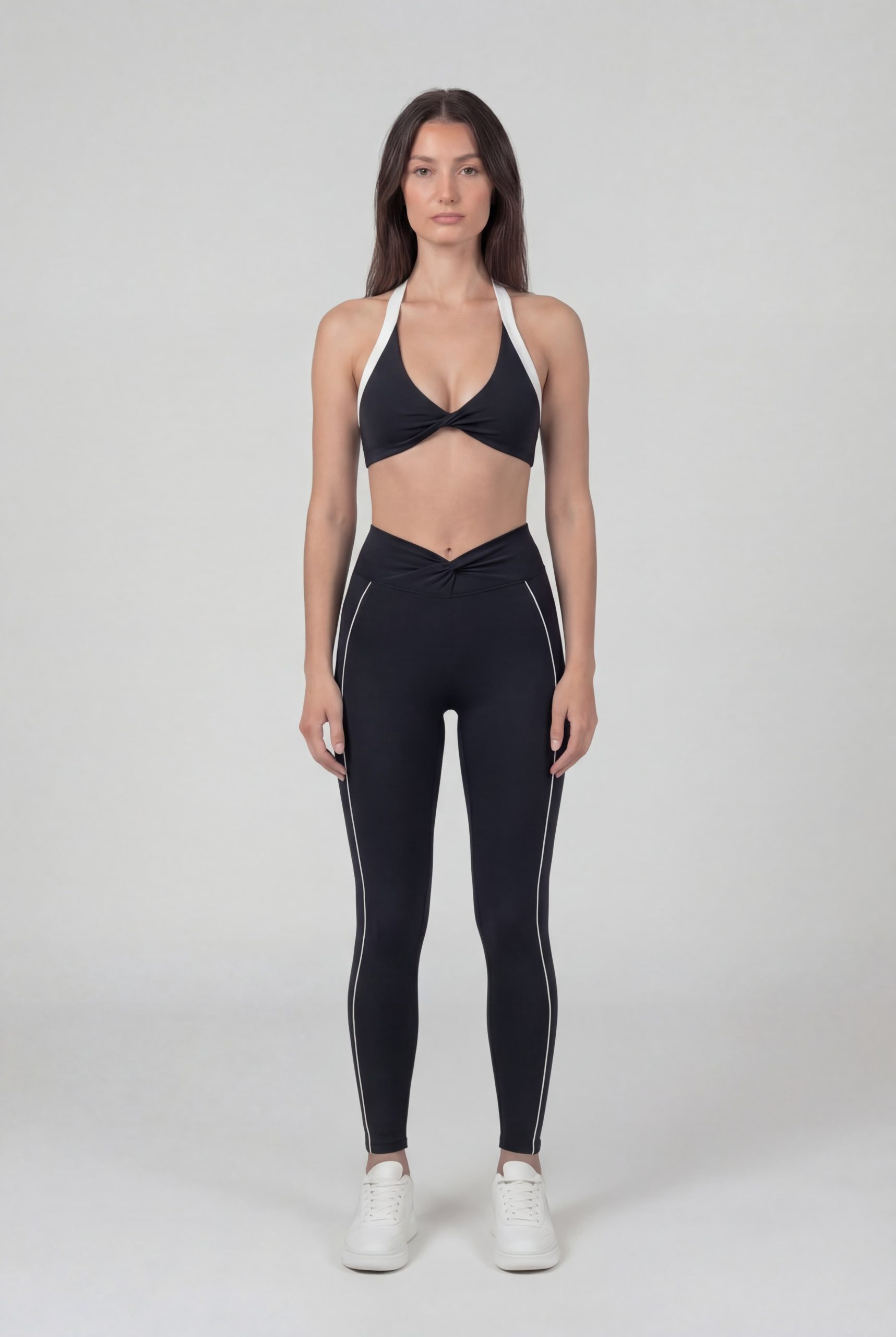 Triangle bra front full black (1)