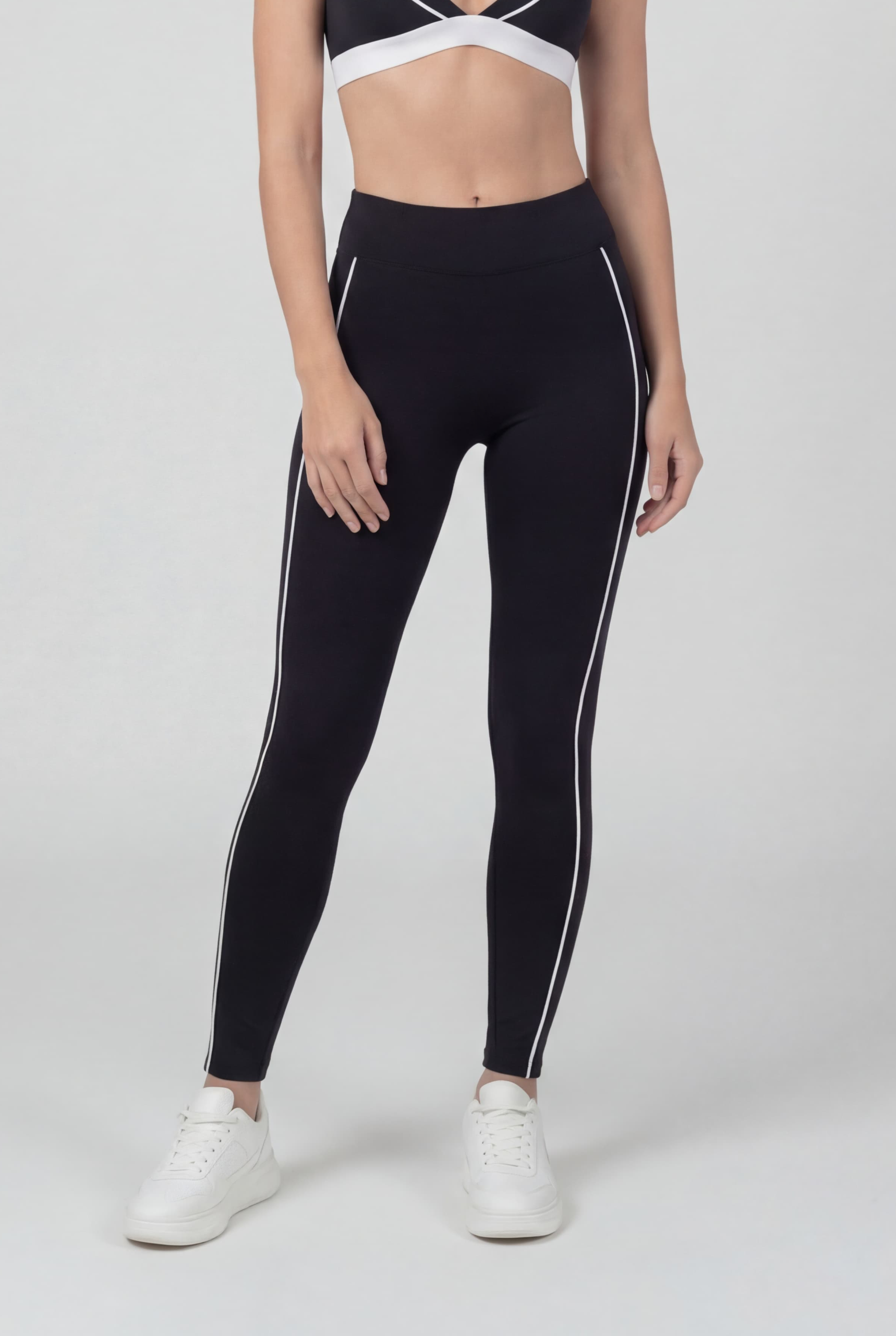 Triangle bra front full black - Copy