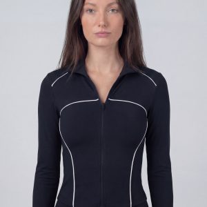 Long sleeves top - black