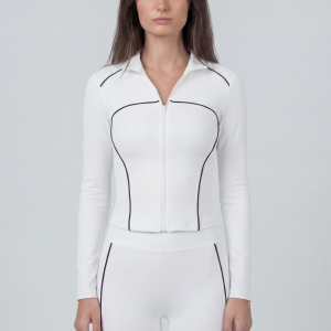 Long sleeves top - white